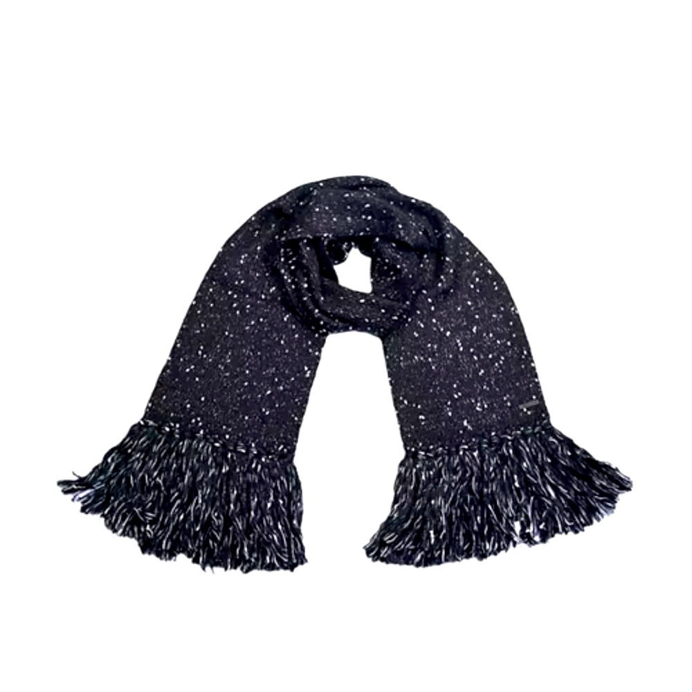 All Saints Nep Yarn cable knit scarf.